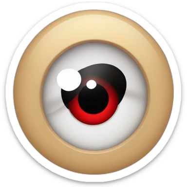 Sharingan eyes owner in present time sticker