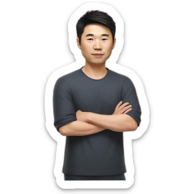 yuji liu is a pig sticker