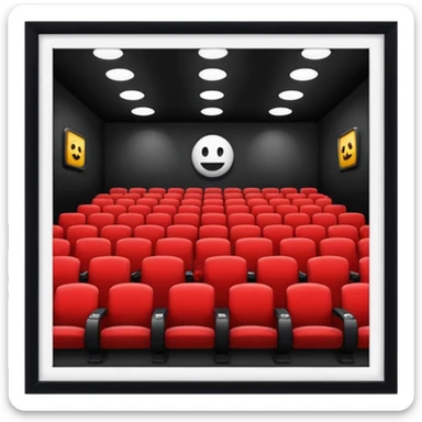 cinema sticker
