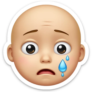 Please make an iPhone version of the baby emoticon that hurts because of the fever sticker