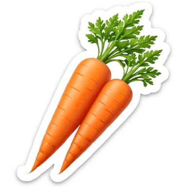 Carrot sticker
