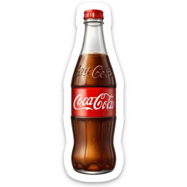 Coke bottle sticker