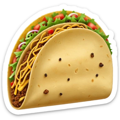 taco sticker