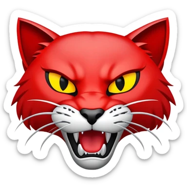 Hellcat car logo sticker