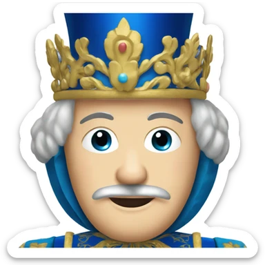 russian nutcracker  sticker