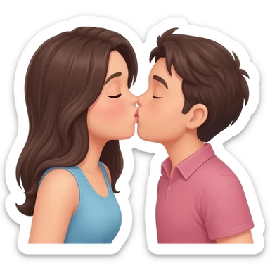 Kiss love  sticker