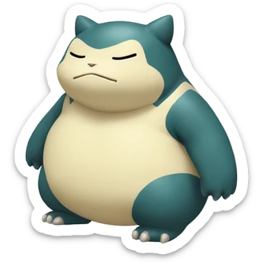 Snorlax sticker