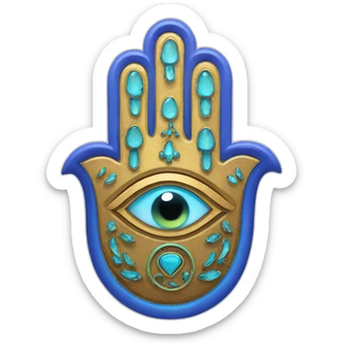hamsa sticker