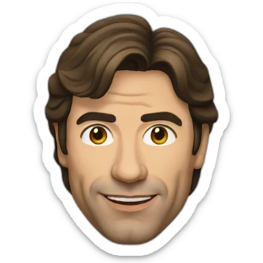 Actor Javier Bardem sticker