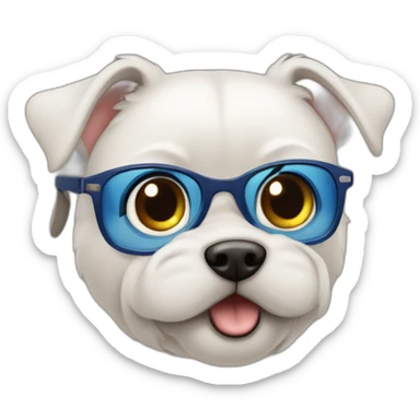 Allemand aux yeux bleus sticker