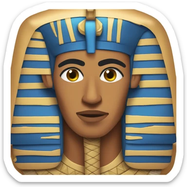 Rishi Sunak ancient Egyptian mummy sticker
