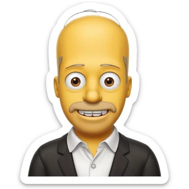 Homer Simpson  sticker