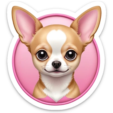 Juicy couture dog logo sticker