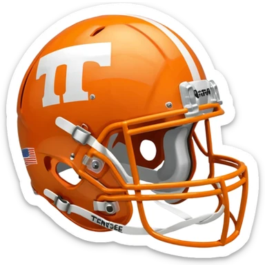 Tennessee football helmet sticker