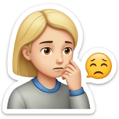 feeling an impossible thing to do sticker