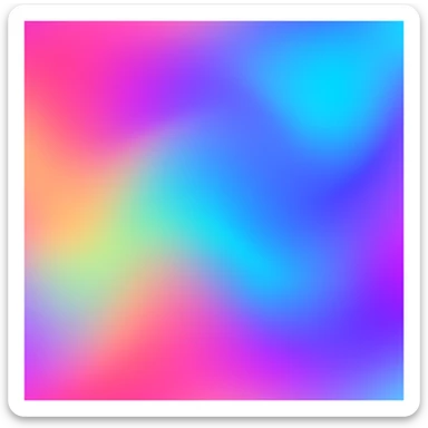 abstract mesh gradient sticker
