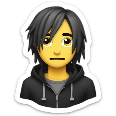 emo gil sticker