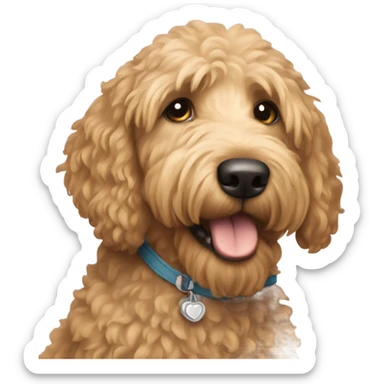 Goldendoodle  sticker