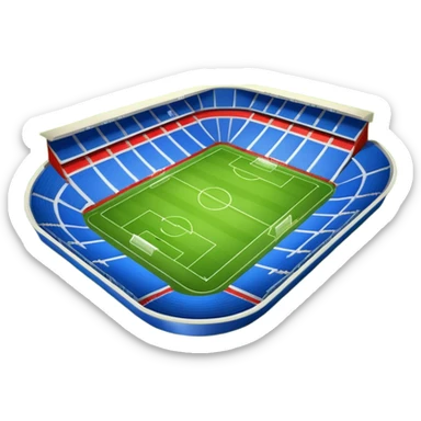 soccer stadium of fc basel in switzerland sticker