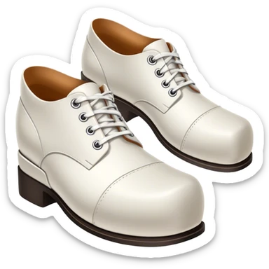 Shoes with a wide toe box. sticker