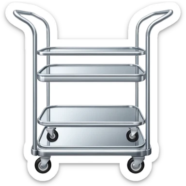 aesthetic trolley  sticker