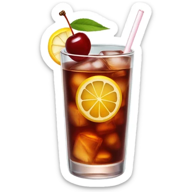 Ice Tea Cherry sticker