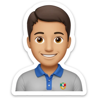 Antonio Recio the character from the series "La que se avecina" sticker