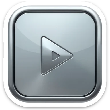 video play button sticker