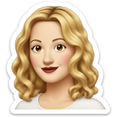 drew barrymore sticker