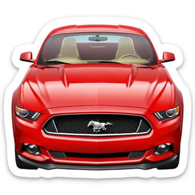 Ford mustang sticker