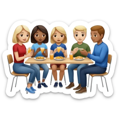 Corporate canteens sticker