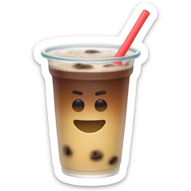Boba drink sticker
