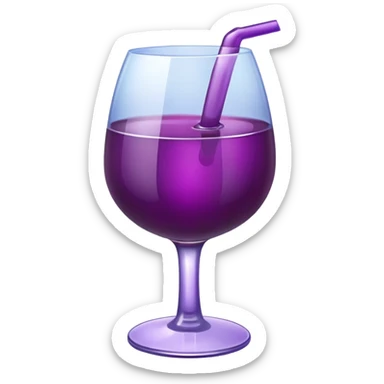 grape juice sticker