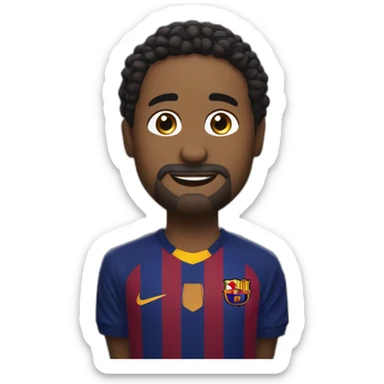 AMessi en el Barcelona sticker