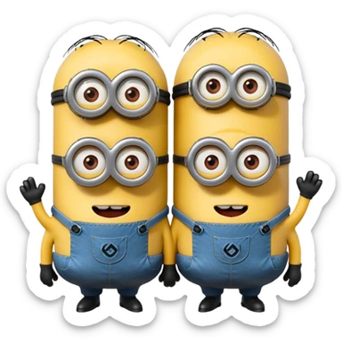 Minions🤰 sticker