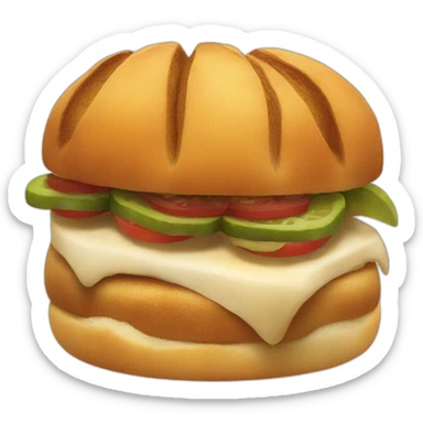 bolillo torta sticker