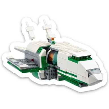 Lego.Planet Express spacecraft fr-s sticker