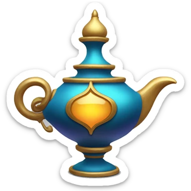 Genie Lamp alladin sticker