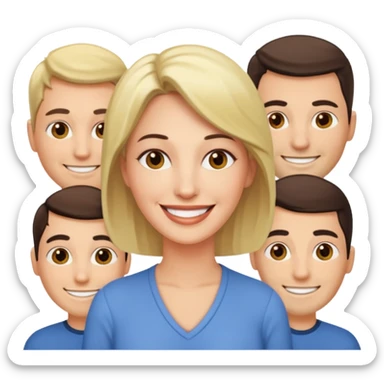 40 year old woman listing over men sticker