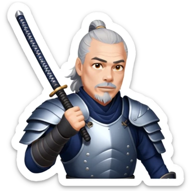 Warrior Samurai sticker