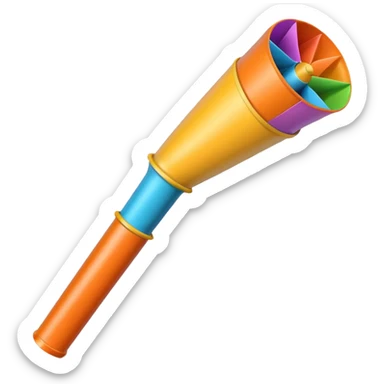 party blower sticker