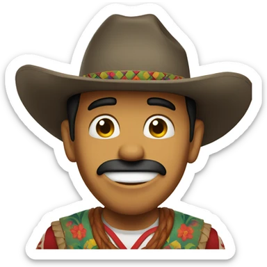 Mexican at Disney sticker