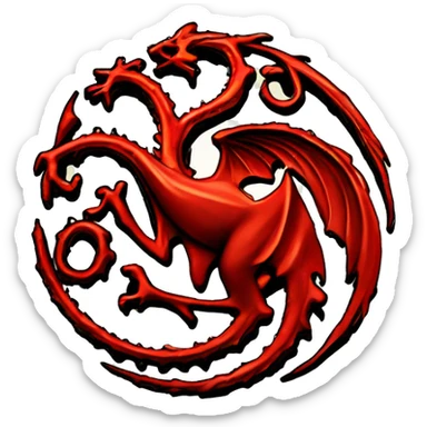 Targaryen logo sticker