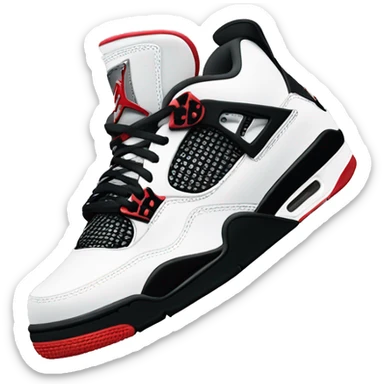 Jordan 4s sticker