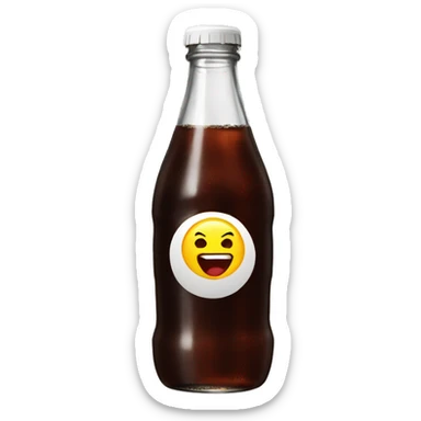 cola bottle sticker