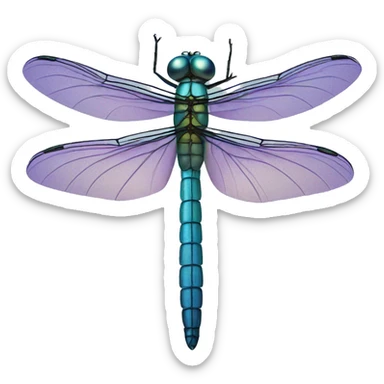 Dragonfly sticker