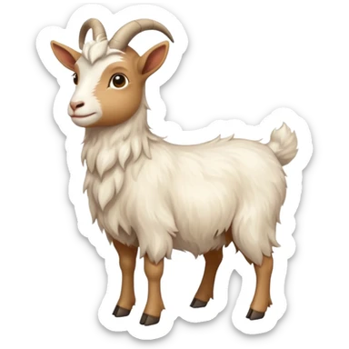 Stupid goat sticker