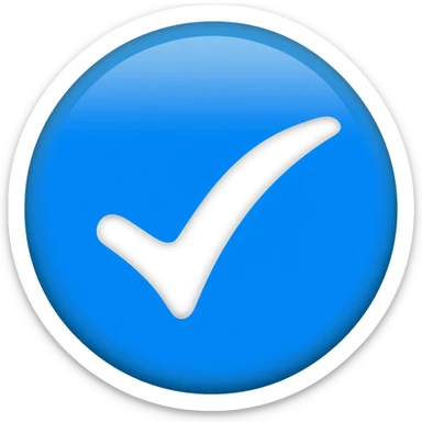 Verification badge v sticker
