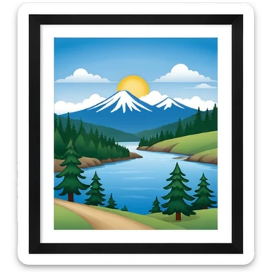 3914 North Belmont Rd. Coeur d’Alene Idaho, ID 83815 sticker