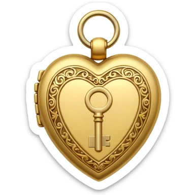 Tiny Key Locket
 sticker